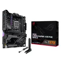 Placa Mãe Asus Rog Crosshair X870E Apex Socket AM5 Chipset AMD X870E DDR5 ATX