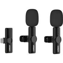 Satellite Microfono Inalambrico A-MK231 Tipo-C Negro
