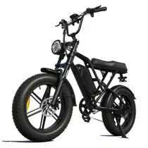 Bicicleta Eletrica Blulory G60 / 1000W / 20" / 48V - Preto