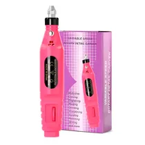Lixa Eletrica para Unhas Aparelho Lixador de Unha e Tira Cutícula Manicure / Pedicuro 100/240V ~ 50/60HZ - Rosa