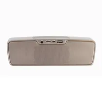X-Tech Speaker XT-SB574 Dourado FM/USB/TF