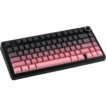 Teclado Gamer Aula F75 75% Mecânico RGB Sem Fio - Gradient Pink (Inglês)