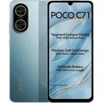 Xiaomi Poco C71 4G Dual 64 GB 3 GB Ram - Azul