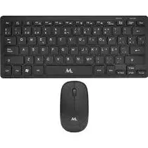 Teclado e Mouse Sem Fio Mtek KM-5276B Mini TKL USB