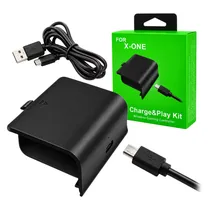Xboneac Battery Charge And Play Kit Black