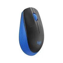 Mouse Logitech M190 Preto Azul Sem Fio 910-005903
