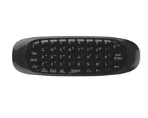 Satellite Teclado Smart TV AK-722G Wireless 2.4GHZ Negro