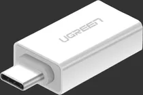Adaptador Ugreen USB-A To USB-C US173 White