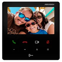 Vídeo Porteiro Hikvision DS-KH6110-WE1 IP Touch 4.3" - Preto