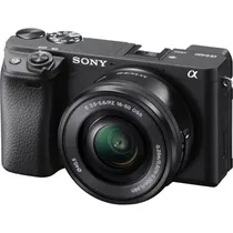 Sony Camara Alpha A6400 Kit 16-50MM Black