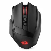 Mouse Gamer Redragon Stealth M923-WL 24000 Dpi Sem Fio - Preto