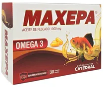 Maxepa Omega 3 Óleo de Peixe (30 Capsulas)
