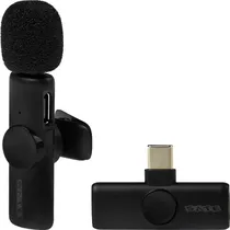 Satellite Microfono Inalambrico A-MK131 Tipo-C Negro