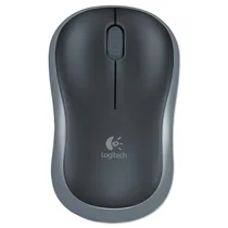 Mouse Logitech M185 Preto/Cinza Sem Fio 910-002225