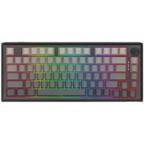 Teclado Magnético Redragon Penumbra K687SP-RGB-M - Cinza/Preto