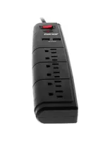 Forza Filtro de Linea FSP-612USB 6TOMADAS Black