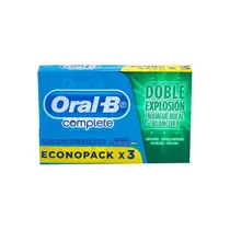 Ora-B Pasta Dental Doble Explosion X3 U