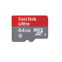 Cartão de Memória Sandisk Ultra Micro SDXC 64 GB 100MB/s – SDSQUNR-064G-GN3MA
