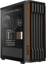Gabinete Gamdias Aura GC11 Wood /Micro Tower/Black/4FAN Argb 1GTA.BR