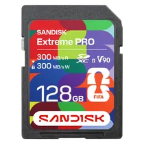 Cartão de Memória SD Sandisk Extreme Pro 128GB 300MBS - SDSDXDM-128G-GN4IH