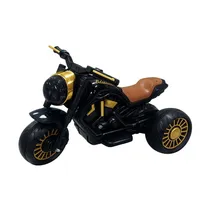 Moto Esportiva Infantil Elétrica Cor Preto Mod 440A