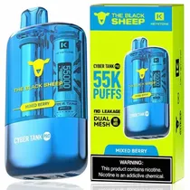 Vaper Descartável Black Sheep CTP 55K Puffs - Mixed Berry