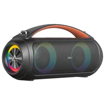 Speaker Audisat X80 Plus / 800W / 4400MAH / Bluetooth / Micro SD / USB - Preto