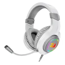 Headset Gamer Redragon Hylas H260W-RGB P2 3.5MM - Branco