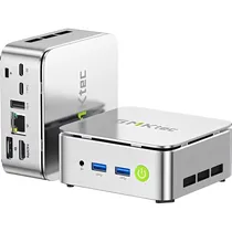Mini PC Gmktec Nucbox G10 AMD Ryzen 5 3500U 16 GB DDR4 512 GB SSD - Prata