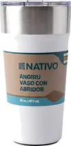 Vaso Nativo Angiru c/ Abridor - 473ML - Blanco