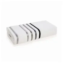 Karsten 3731538 Toalla Visita Lumina 30X50 Blanco/Gris