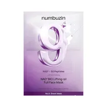 Mascarilla Facial Numbuzin N°9 Nad+ Bio Lifting-Sil Full Face