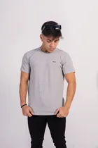 Remera NY Basica Mezcla Cinza Claro 239NYB05MC