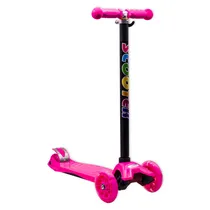 Patinete Infantil Scooter 4LIFE com LED - Color Liso Mix