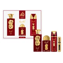 Kit Lattafa Pride Ansaam Gold Gift Set Eau de Parfum Unissex - 3 Unidades