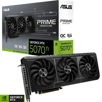 Placa de Vídeo Asus RTX 5070 Ti Prime Oc Edition 16 GB GDDR7 (90YV0MF0-M0NA00)