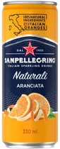 Agua c/Gas s.Pellegrino Aranciata 330ML