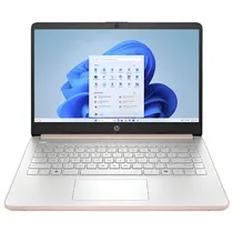 Notebook HP 14-DQ6105DX Intel N150 1.1GHZ/ 4GB/ 128UFS/ 14" HD LED/ Rose Gold/ W11H s