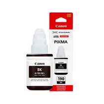 Tinta Canon GI-190 BK 135ML (G1110-G2110-G3110-G4110)