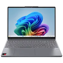 Notebook Lenovo Ideapad Slim 3 15Q8X10 Snapdragon X 8 Core Tela Wuxga 15.3" / 16GB de Ram / 512GB SSD / WIN11HOME - Luna Cinza (83N30009US) (Inglês)
