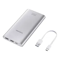 Carregador Portátil Samsung 10000MAH Indução Type-C