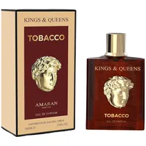 Perfume Amaran Kings &Amp; Queens Tobacco Eau de Parfum Unissex 100ML