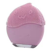 Limpador e Massageador Facial Goline Silicone - Rosa