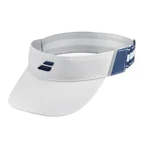 5WB1232-1005-U-Babolat Accesorios Viseras Femenino Tenis Elastic_Visor White/Estate_Blue
