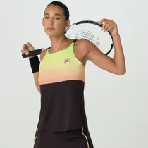 Fila Regata Tenis Backspin Cami F12TN00564-1324 (T)M Black/Printed Color