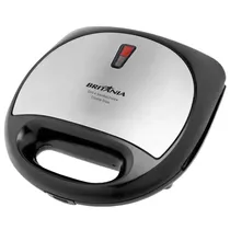 Britania Sandwichera Grill Crome Inox 110V/60HZ Negro