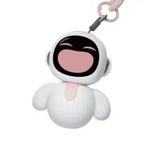 Chaveiro Inteligente Energize Lab Eiliko Mini Ia Bot - Rosa