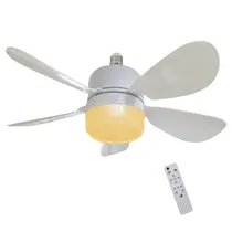Ventilador Sate A-F27402 Techo c/Luz 22W Blanco Bivolt