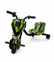 Triciclo Scooter Elétrico Drift Infantil Midi Pro MDP-65 (6,5”) – Football (Capacete e Kit de Proteção)