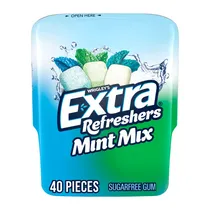 Chiclete Wrigleys Extra Refreshers Mint Mix Pote 40 Unidades